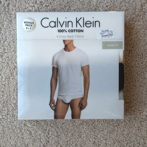 Calvin Klein Crew Neck Cotton T-Shirts